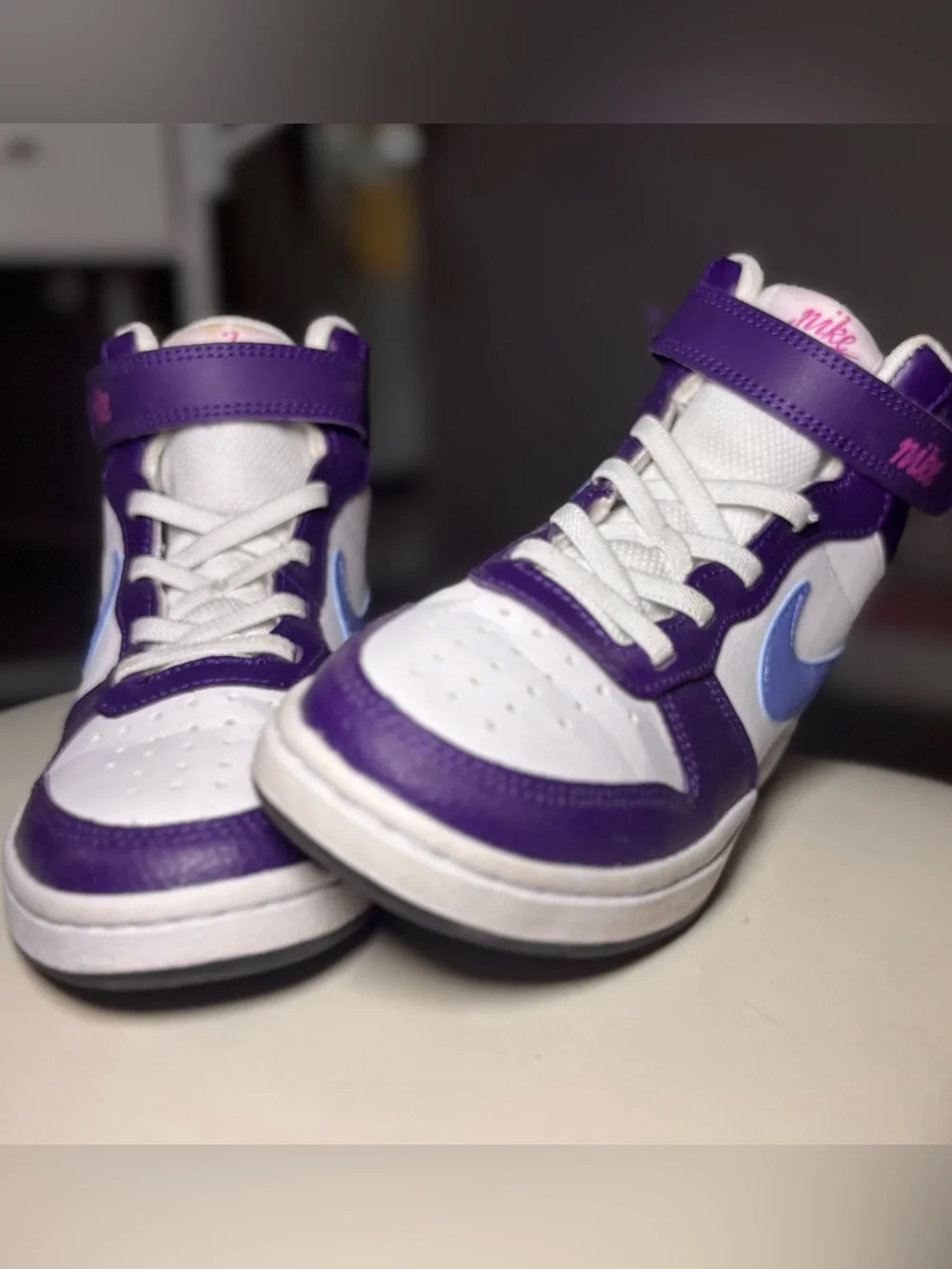 Nike Court Borough Mid 2 Big Kids' Sneakers